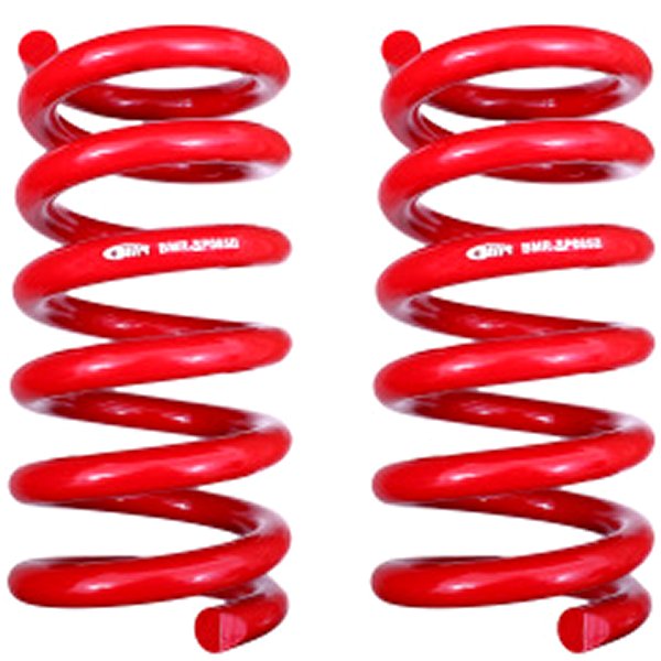 【USA在庫あり】 BMR 15-17 S550 Mustang リア Handling Version Lowering Springs レッド bmrSP085R HD店