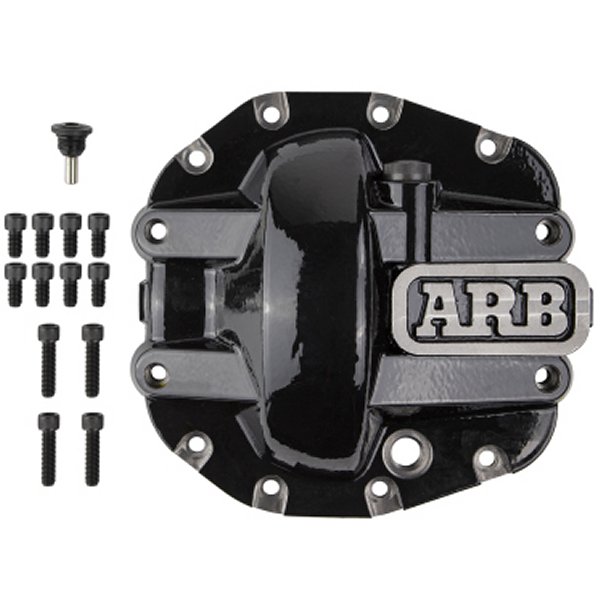 【USA在庫あり】 ARB デフ Cover Jl Sport フロント Blac M186 Axle Black arb0750009B HD店