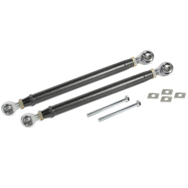 【USA在庫あり】 BMR 16年-17年 6th Gen カマロ リア Double Adj. Rod Ends Toe Rods ブラック Hammertone bmrTR007H HD店