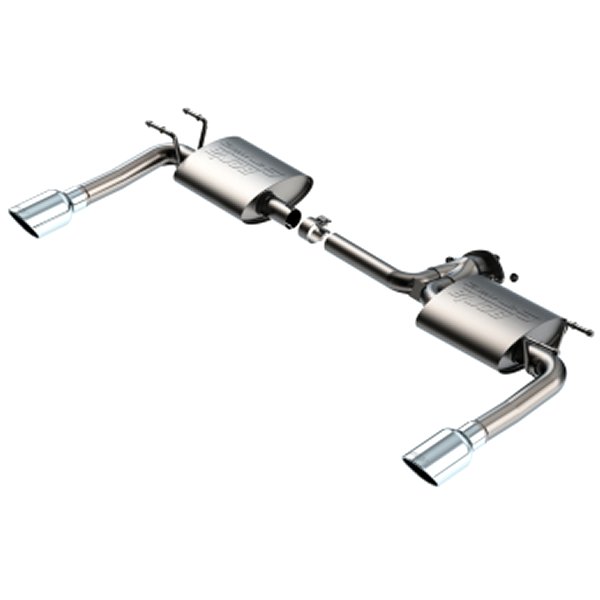【USA在庫あり】 Borla 19年-23年 マツダ 3 NA / 21年-23年 マツダ 3 Turbo S-Type Axle Back Exhaust w/ 4in Tips bor11982 HD店 123,138円
