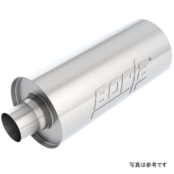 【USA在庫あり】 Borla Universal Performance 2.5in Inlet/Outlet ステンレス Racing Muffler bor400024 HD店