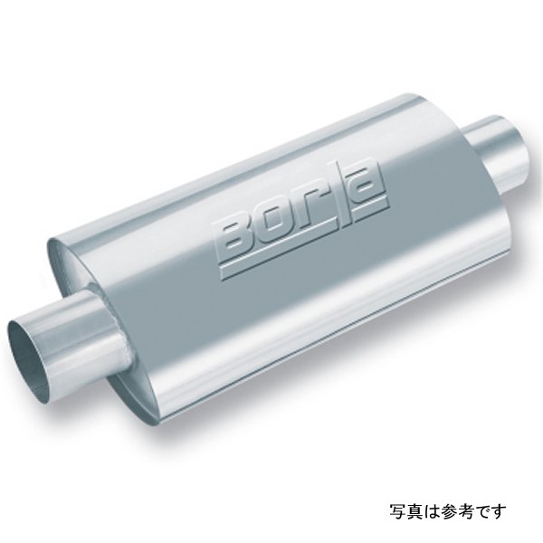 【USA在庫あり】 Borla XR-1 Racing Sportsman 2 1/2インチ Outlet / 2 1/2インチ Inlet 16in Case オーバルマフラー bor40942 HD店