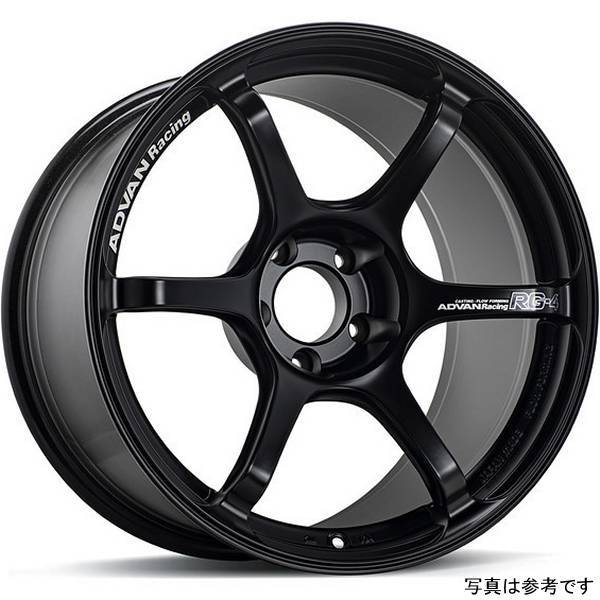 【USA在庫あり】 Advan RG-4 18x8.5 +44 5-114.3 セミグロスブラック ホイール avnYA48H44ESB HD店