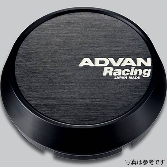 【USA在庫あり】 Advan 73mm ミドル センターキャップ ブラック avnZ9934 HD店