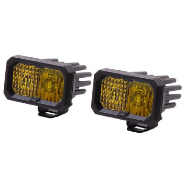 【USA在庫あり】 Diode Dynamics Stage Series 2 In LED Pod Pro - Yellow Combo Standard ABL (2個) dioDD6412P HD店