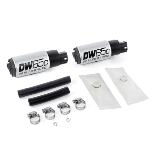 【USA在庫あり】 DeatschWerks 99年-04年 フォード ライトning DW65C 265lph Compact In-Tank フューエルポンプ w/ インストールキット dwk9-651-1013 HD店