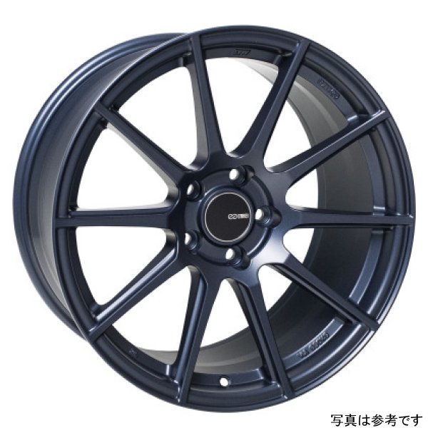 【USA在庫あり】 Enkei TS10 18x9.5 35mm オフセット 5x114.3 ボルト Pattern 72.6mm Bore Dia Matte ブルー ホイール (MOQ 40) enk499-895-6535MB HD店