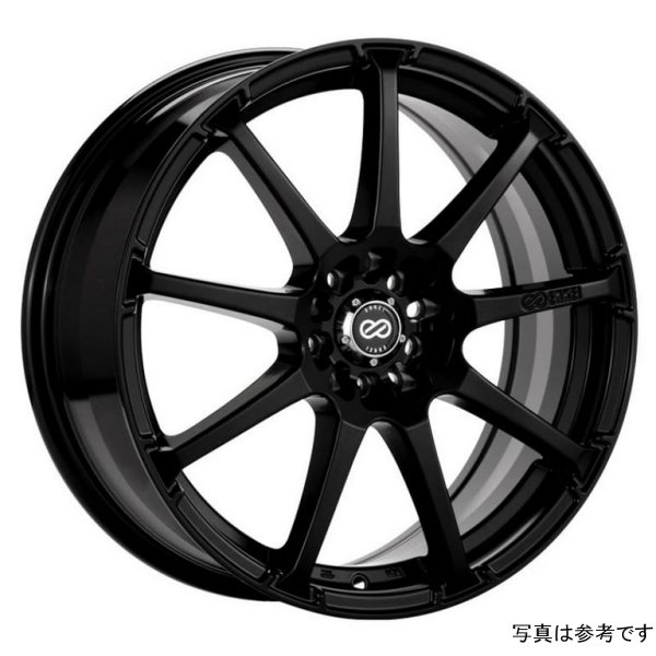 【USA在庫あり】 Enkei EDR9 17x7 5x100/114.3 45mm オフセット 72.6 Bore Diameter ブラック ホイール enk441-770-0245BK HD店