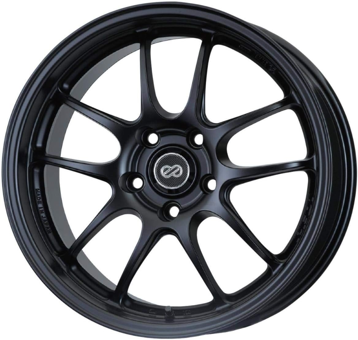 【USA在庫あり】 Enkei PF01 17x8 5x114.3 50mm オフセット ブラック ホイール enk460-780-6550BK HD店