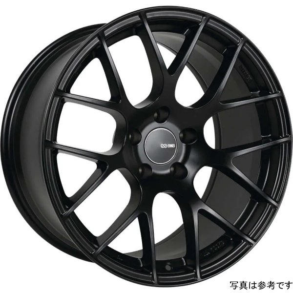 【USA在庫あり】 Enkei Raijin 19x8.5 42mm オフセット 5x112 ボルト Pattern 72.6 Hub Bore ブラック ホイール enk467-985-4442BK HD店
