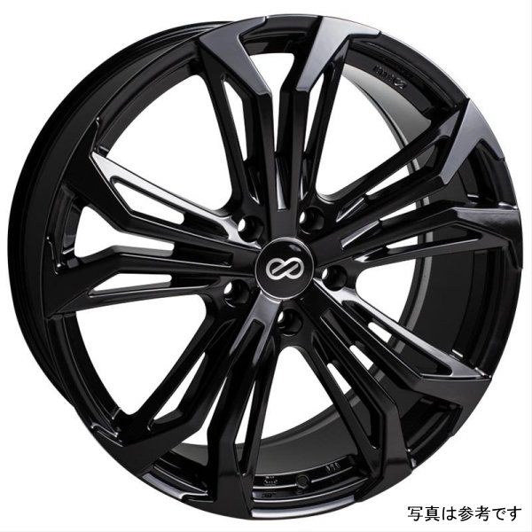 【USA在庫あり】 Enkei Vortex 5 ホイール 17x7.5 40mm オフセット 5x114.3mm Bore - ブラック enk510-775-6540BK HD店
