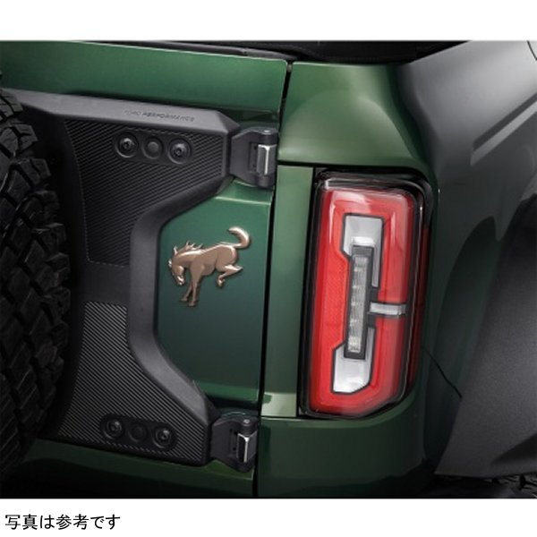 【USA在庫あり】 Ford Racing 2021+ Bronco リア エンブレム Overlay - Bronze frpM-1447-BEBR HD店