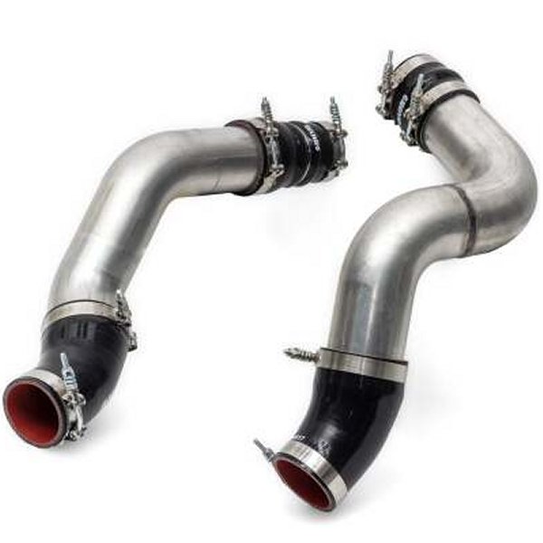 【USA在庫あり】 Banks Power 19-21 Ram 2500/3500 6.7L Cummins Boost Tube Upgrade Kit レッド Raw Finish gbe26006 HD店
