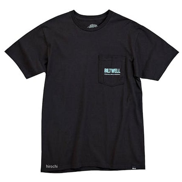 【メーカー在庫あり】 ビルトウェル Biltwell OLD JUNK ポケットTシャツ 黒 XLサイズ 8102-136-005 HD店
