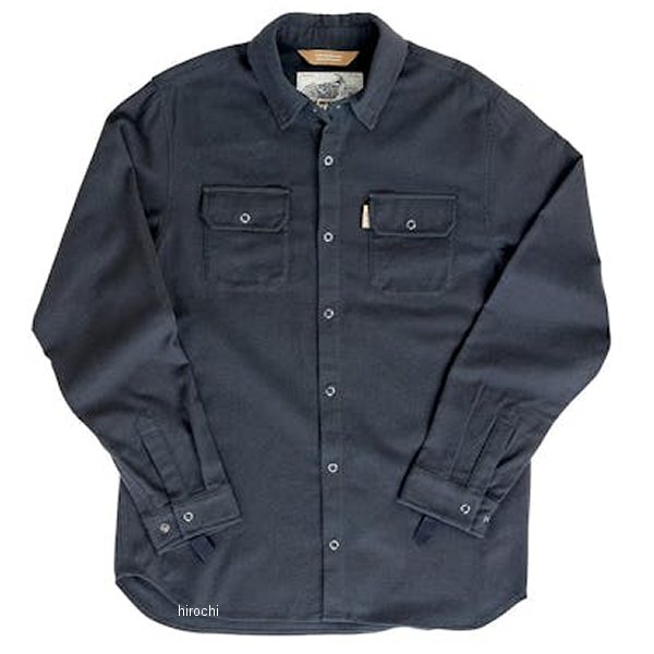【メーカー在庫あり】 ビルトウェル Biltwell HI TEST フランネルシャツ 黒 Mサイズ 8128-124-003 HD店｜ヒロチー商事 ハーレー 店
