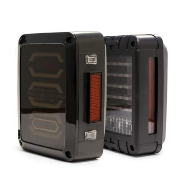 【USA在庫あり】 DV8 Offroad 07年-18年 ジープ ラングラー JK Horizontal LED Tail ライト dveTLJK-01 HD店