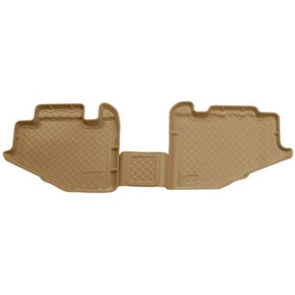 【USA在庫あり】 Husky Liners 97年-05年 ジープ ラングラー Classic Style 2nd Row Tan フロアライナー hsl61733 HD店