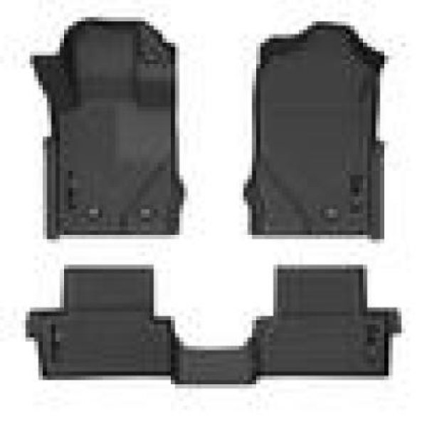 【USA在庫あり】 Husky Liners 2021 Ford Bronco 2 Door Weatherbeater Front & 2nd Seat Floor Liners - Black hsl95311 HD店