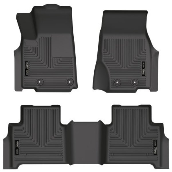 【USA在庫あり】 Husky Liners 2022 ジープ Grand Cherokee (New Style) Weatherbeater ブラック フロント & 2nd Seat Floor Liner hsl95411 HD店 28,580円