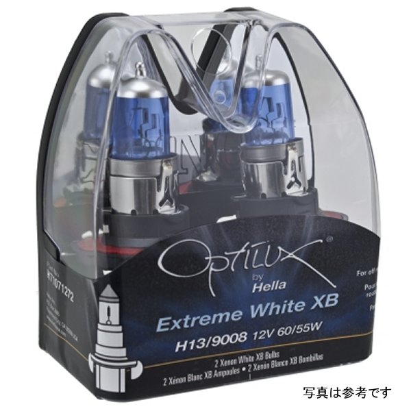【USA在庫あり】 Hella Optilux H13/9008 12V 60/55W XB Xenon White バルブ (2個) hellaH71071272 HD店