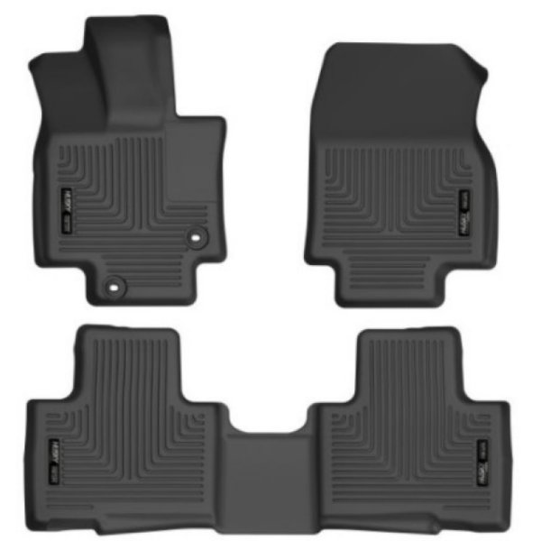 【USA在庫あり】 Husky Liners 20年-21年 Highlander All / 21 Highlander XSE Weatherbeater フロント & 2nd Seat Liners - ブラック hsl95791 HD店 28,580円