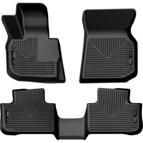 【USA在庫あり】 Husky Liners 18年-23年 BMW X3 Weatherbeater ブラック フロント & 2nd Seat フロアライナー hsl95911 HD店