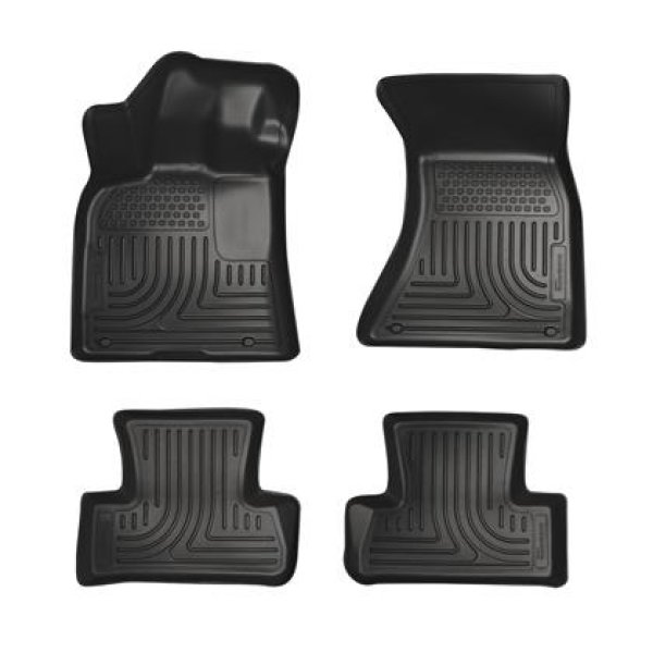 【USA在庫あり】 Husky Liners 11年-12年 ダッジ Challenger WeatherBeater Combo ブラック フロアライナー hsl98071 HD店