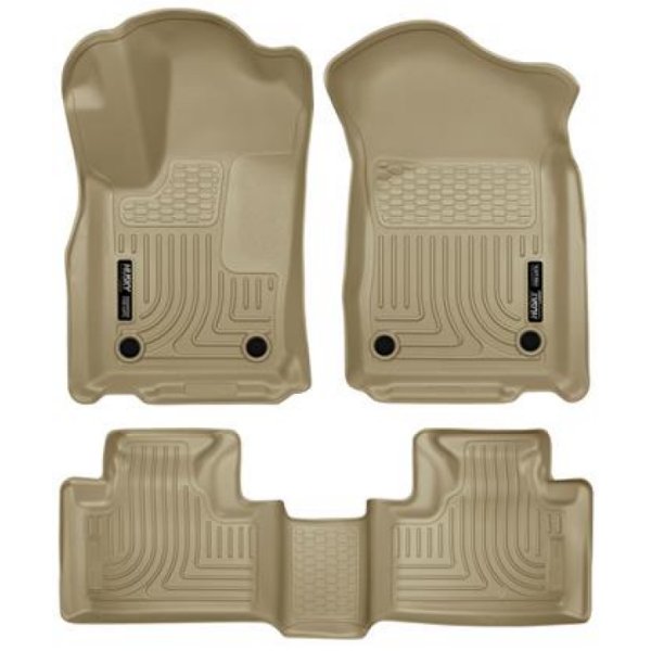 【USA在庫あり】 Husky Liners 16年-22年 ダッジ Durango Weatherbeater Tan フロント & 2nd Seat フロアライナー hsl99153 HD店 28,580円