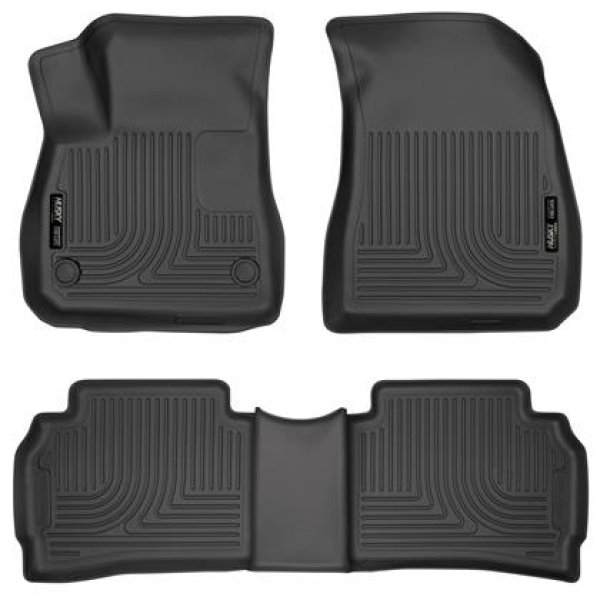 【USA在庫あり】 Husky Liners 2015 Chevy/GMC Tahoe/Yukon WeatherBeater Combo Black Floor Liners hsl99201 HD店