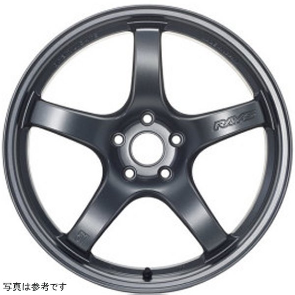 【USA在庫あり】 Gram ライト 57CR 18x8.5 +37 5x114.3 Gun ブルー 2 ホイール glsWGCRV37EG2 HD店