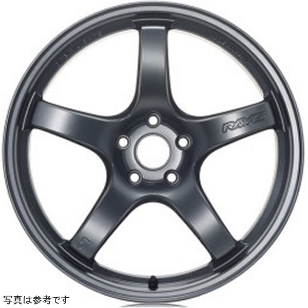 【USA在庫あり】 Gram ライト 57CR 18x9.5 +12 5x114.3 Gun ブルー 2 ホイール glsWGCRX12EG2 HD店