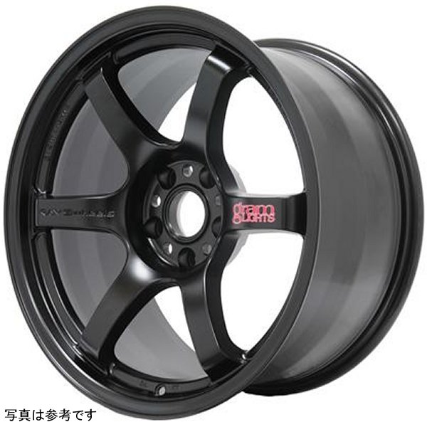 【USA在庫あり】 Gram Lights 57DR 17x9.0 +12 5-114.3 Semi グロスブラック Wheel glsWGIQ12EH HD店