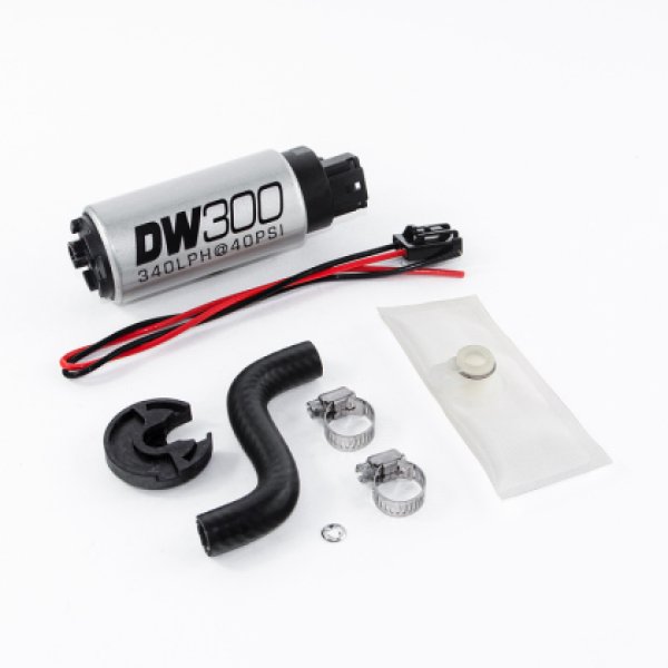 【USA在庫あり】 DeatschWerks 85年-97年 フォード Mustang DW300 320 LPH In-Tank フューエルポンプ w/ インストールキット dwk9-301-1014 HD店