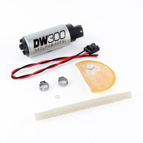 【USA在庫あり】 DeatschWerks 90年-96年 ニッサン 300zx/93年-98年 ニッサン Skyline DW300 340 LPH In-Tank フューエルポンプ w/ インストールキット dwk9-301-1023 HD店
