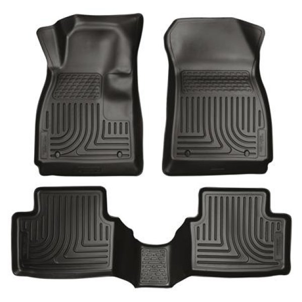 【USA在庫あり】 Husky Liners 14 シボレー Impala Weatherbeater ブラック フロント & 2nd Seat フロアライナー hsl99101 HD店