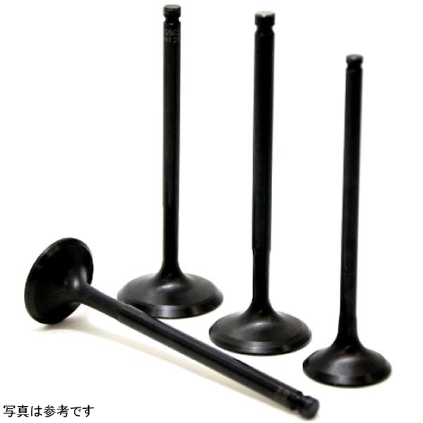 【USA在庫あり】 GSC P-D ホンダ Kシリーズ Vtec K20/K24 クローム Polished Exhaust Valve - 30mm Head (STD) - SET 8 gsc2041-8 HD店