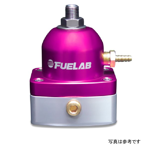 【USA在庫あり】 Fuelab 515 EFI 調整式FPR 25～90 PSI (2) -6AN In (1) -6AN リターン - パープル flb51502-4 HD店 39,363円