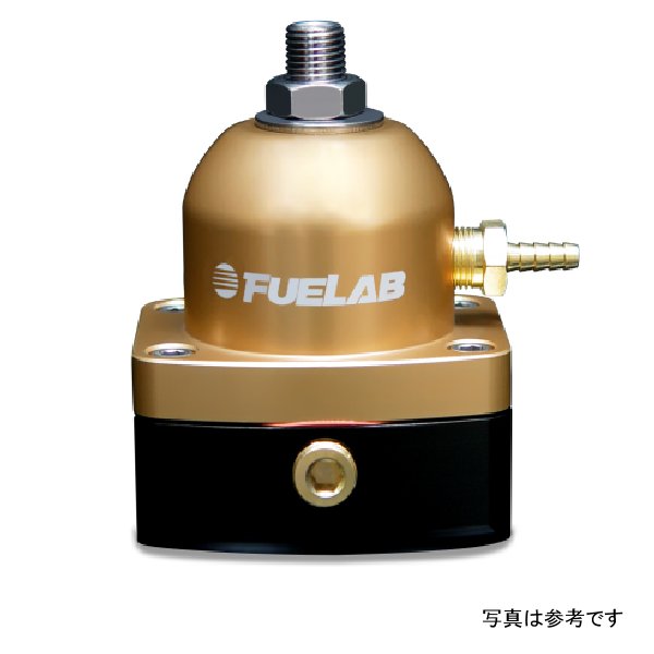 【USA在庫あり】 Fuelab 515 EFI 調整式FPR 25～90 PSI (2) -6AN In (1) -6AN リターン - ゴールド flb51502-5 HD店