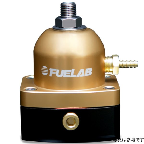 【USA在庫あり】 Fuelab 535 EFI 調整可能ミニFPR 25-90 PSI (2) -6AN In (1) -6AN リターン - ゴールド flb53501-5 HD店