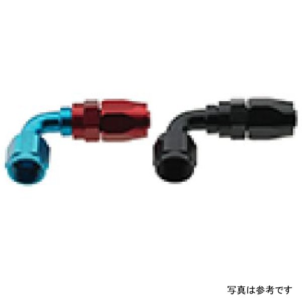 【USA在庫あり】 Fragola -6AN x 90度 Pro-Flowホースエンド ブラック fra229006-BL HD店