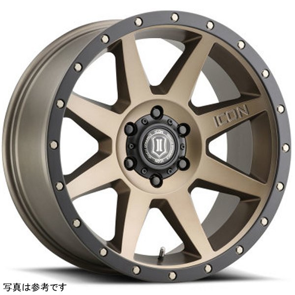 【USA在庫あり】 ICON Rebound 20x9 6x5.5 0mm オフセット 5in BS Bronze ホイール ico1820908350BR HD店