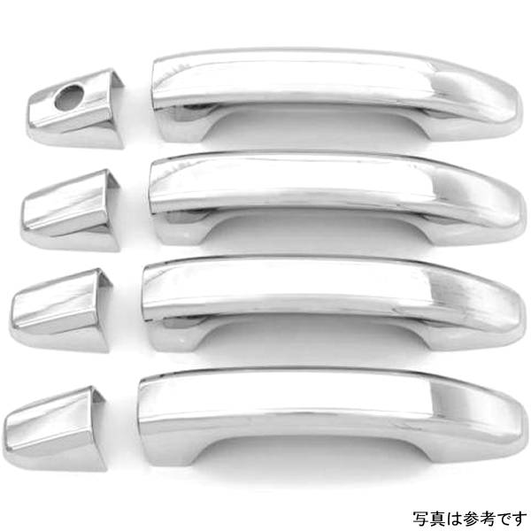 【USA在庫あり】 AVS ドアハンドル カバー カバー (4ドア) 8ピース クローム 14年-18年 Chevy Silverado 1500 avs685413 HD店