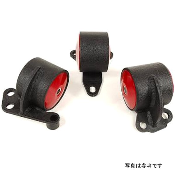 【USA在庫あり】 Innovative 92年-95年 シビック B/D Series ブラック Steel Mounts 60A ブッシング (2 ボルト) inm19550-60A HD店