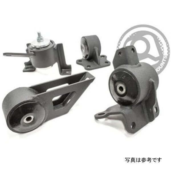 【USA在庫あり】 Innovative 05年-12年 Lotus ELISE/EXIGE 2ZZ ブラック Steel Mounts 75A ブッシング inm60950-75A HD店
