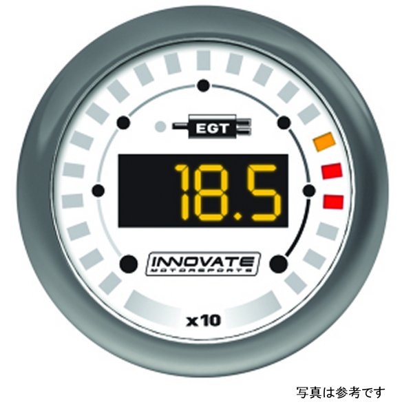 【USA在庫あり】 Innovate MTX Digital エキゾースト Gas Temperature (EGT) ゲージ キット inn3854 HD店