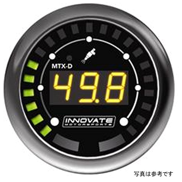 【USA在庫あり】 Innovate MTX-D フューエル Pressure ゲージ 0-145psi inn3917 HD店
