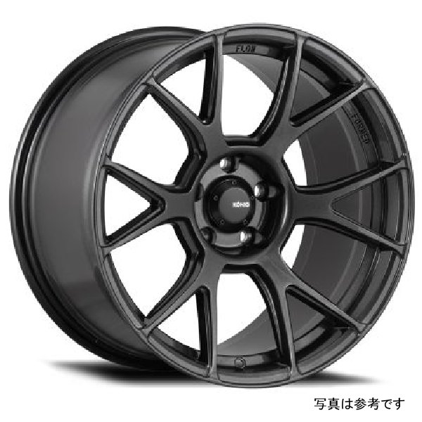 【USA在庫あり】 Konig Ampliform 18x8.5 5x114.3 ET35 Dark Metallic Graphite kngAM88514356 HD店