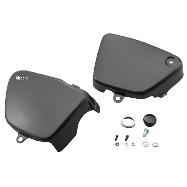 【メーカー在庫あり】 デイトナ W1オイルタンク風サイドカバー W800/650/400 49261 HD店