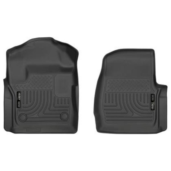 【USA在庫あり】 Husky Liners 17 フォード F-250 F-350 Super Duty Standard Cab WeatherBeater ブラック フロント フロアライナー hsl13311 HD店