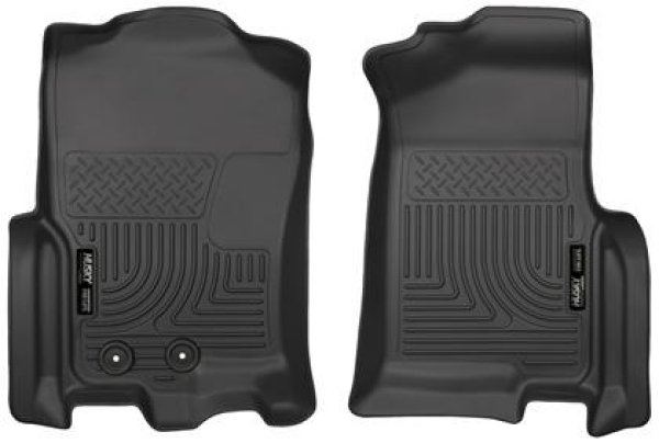 【USA在庫あり】 Husky Liners 2015 フォード Expedition/Lincoln Navigator WeatherBeater フロント ブラック フロアライナー hsl18371 HD店